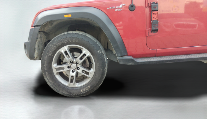 2021 Mahindra Thar LX HT PETROL 4WD MT, Petrol, Manual, 57,583 km, Left Front Wheel