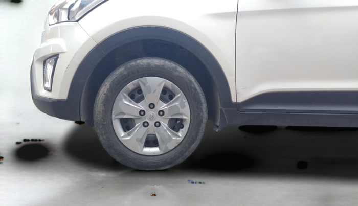 2017 Hyundai Creta E PLUS 1.6 PETROL, Petrol, Manual, 72,259 km, Left Front Wheel