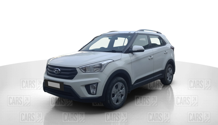 2017 Hyundai Creta E PLUS 1.6 PETROL, Petrol, Manual, 72,259 km, Left Front Diagonal
