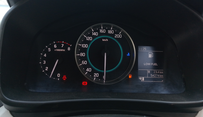 2019 Maruti IGNIS DELTA 1.2, Petrol, Manual, 58,000 km, Odometer Image