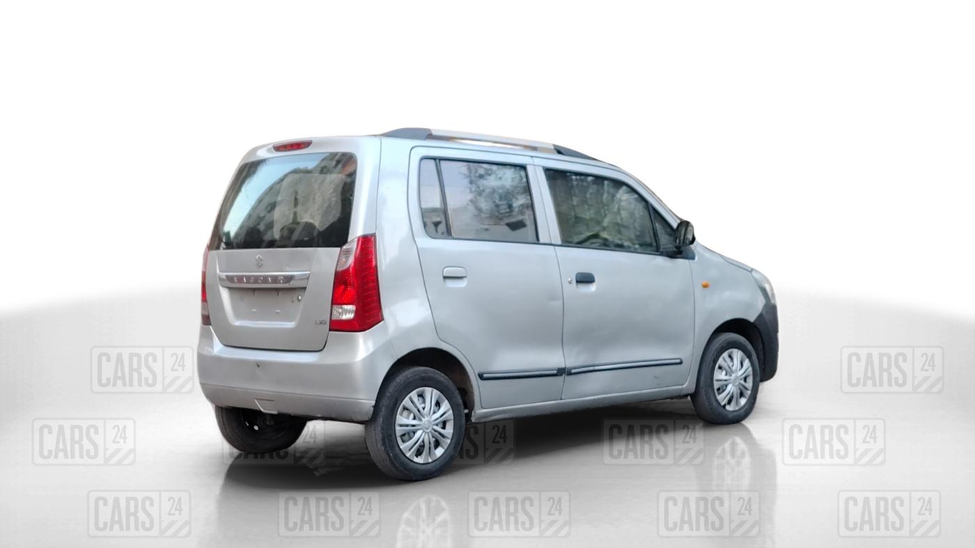 2010 Maruti Wagon R LXI MINOR, Petrol, Manual, 55,299 km, Right Back Diagonal