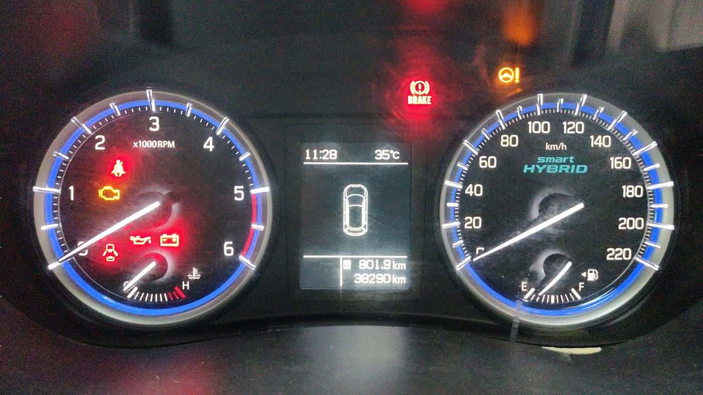2019 Maruti S Cross DELTA 1.3, Diesel, Manual, 38,290 km, Odometer Image