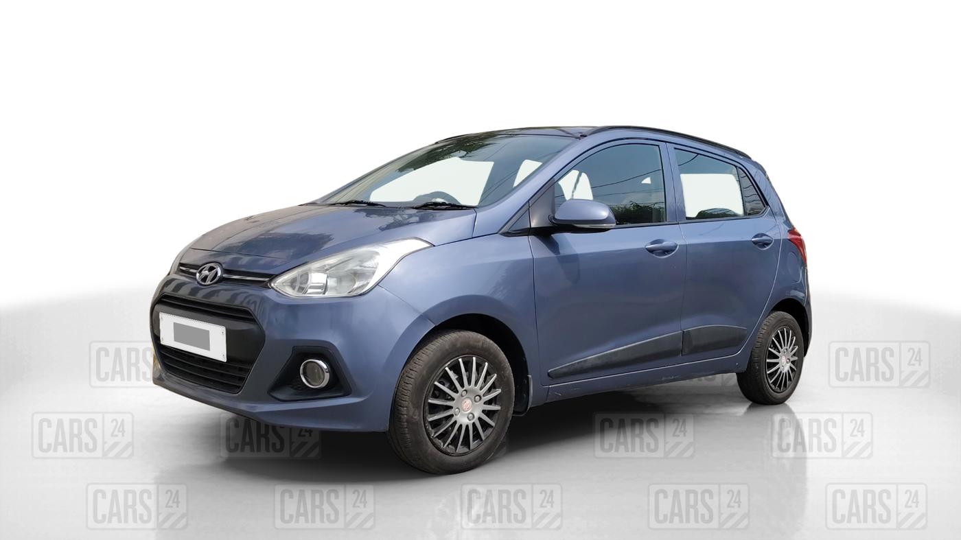 2016 Hyundai Grand i10 SPORTZ 1.2 KAPPA VTVT, Petrol, Manual, 68,006 km, Left Front Diagonal