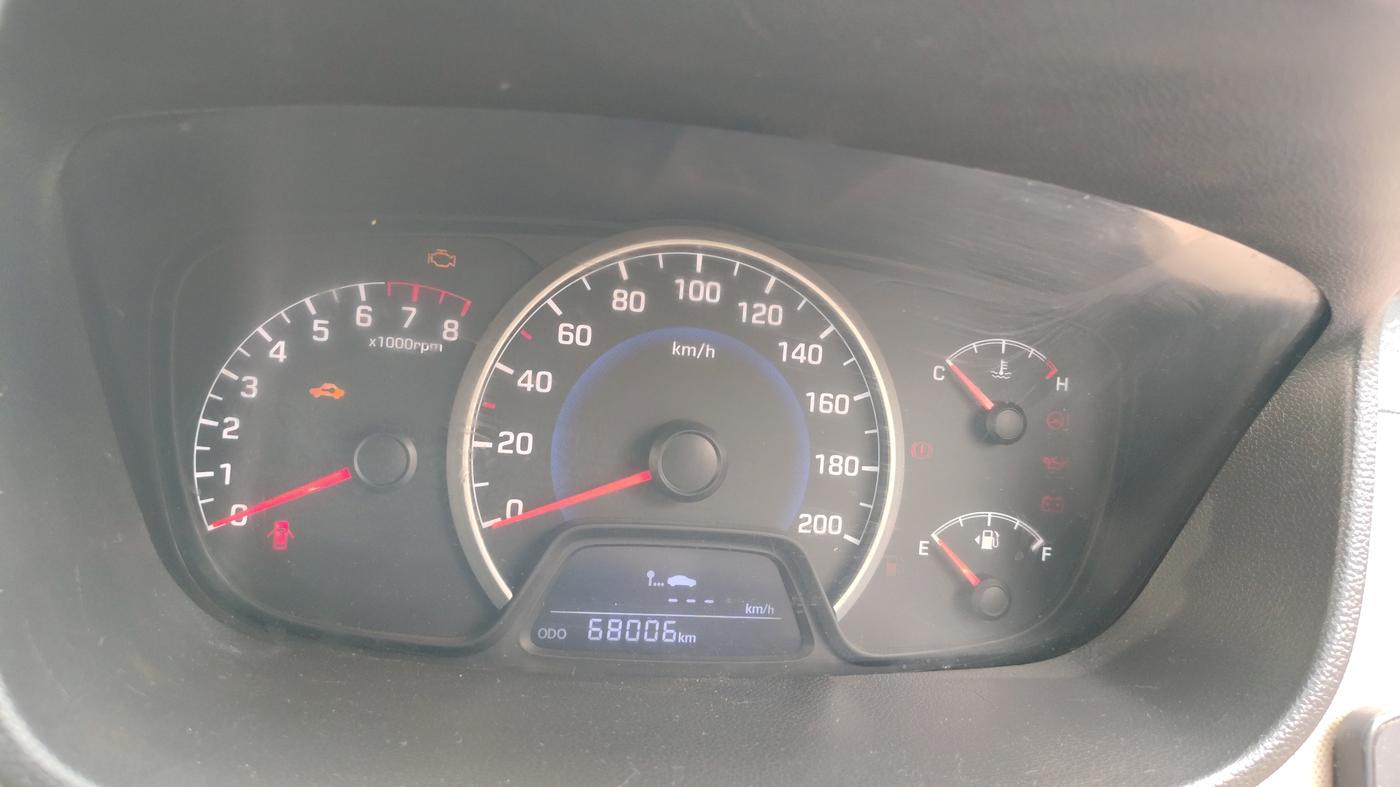 2016 Hyundai Grand i10 SPORTZ 1.2 KAPPA VTVT, Petrol, Manual, 68,006 km, Odometer Image