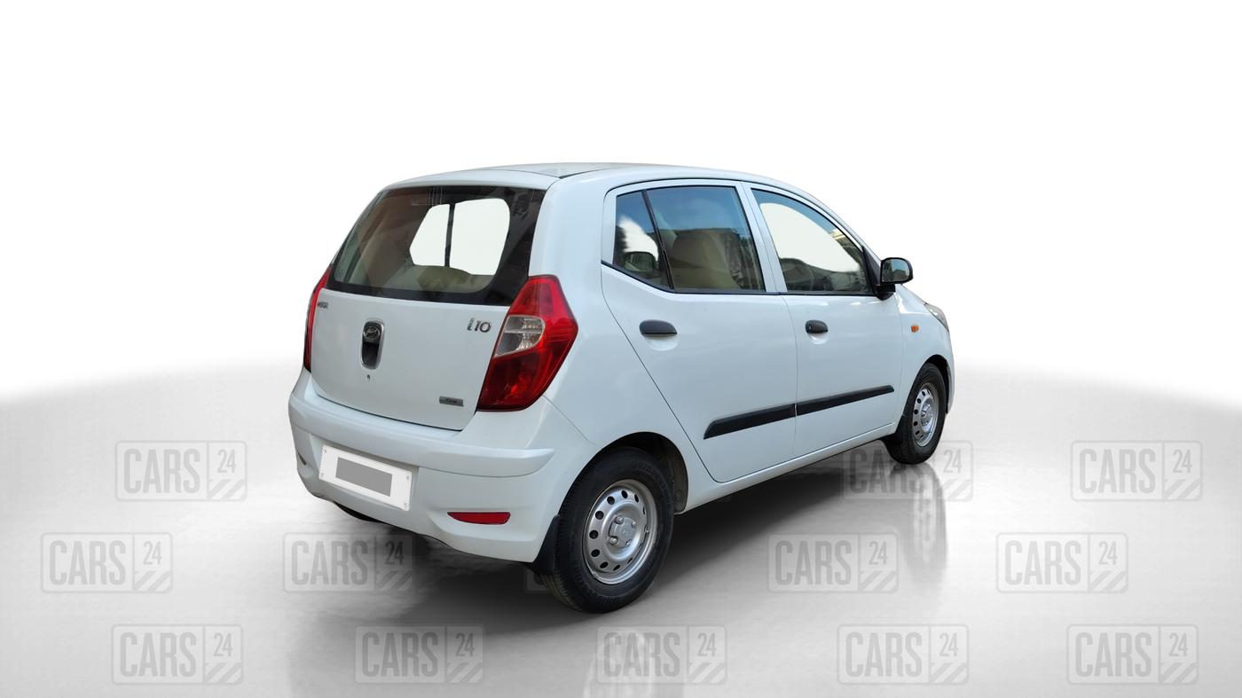 2010 Hyundai i10 ERA 1.1, Petrol, Manual, 42,375 km, Right Back Diagonal