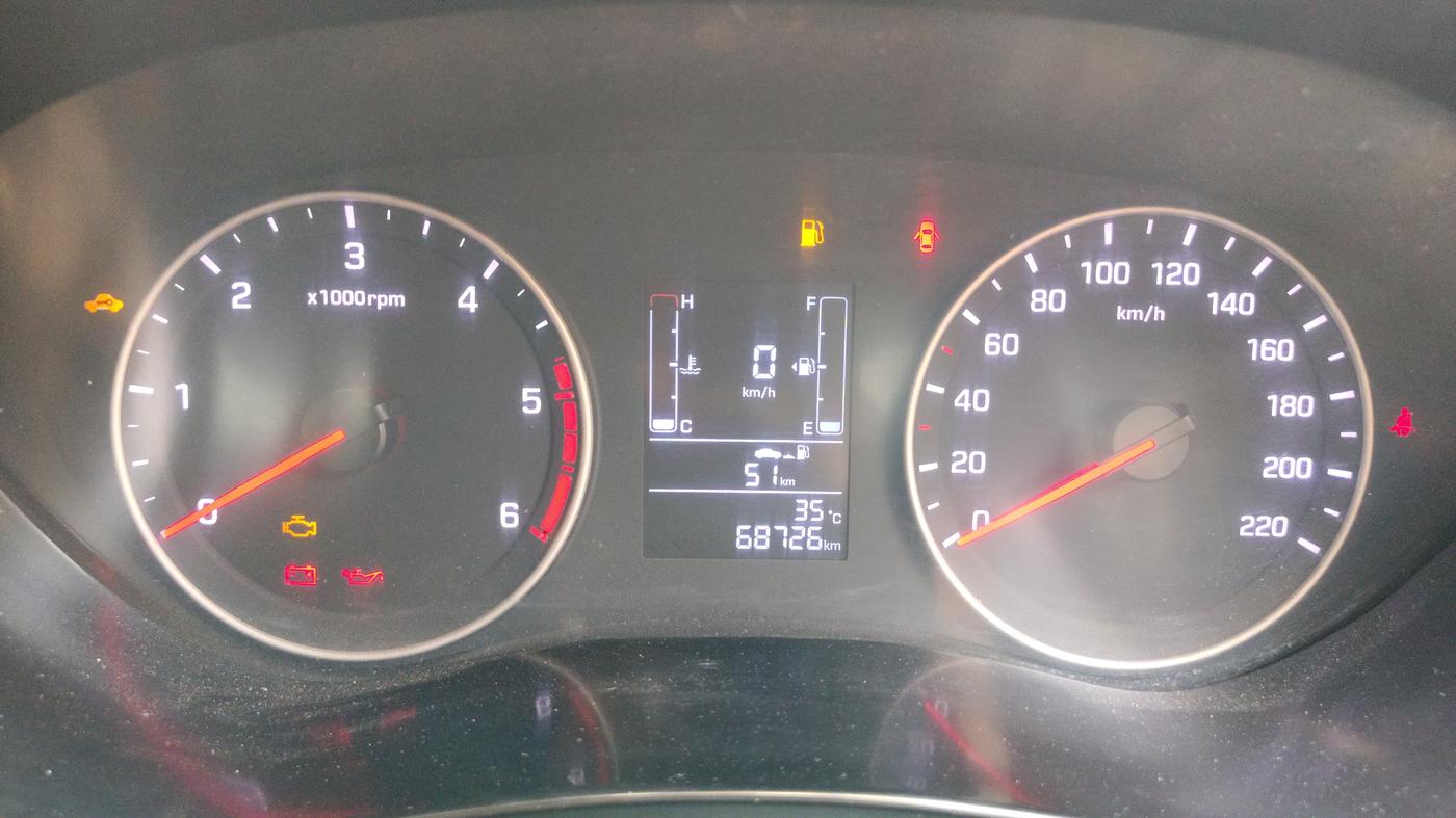 2018 Hyundai Elite i20 SPORTZ 1.4 CRDI, Diesel, Manual, 68,726 km, Odometer Image