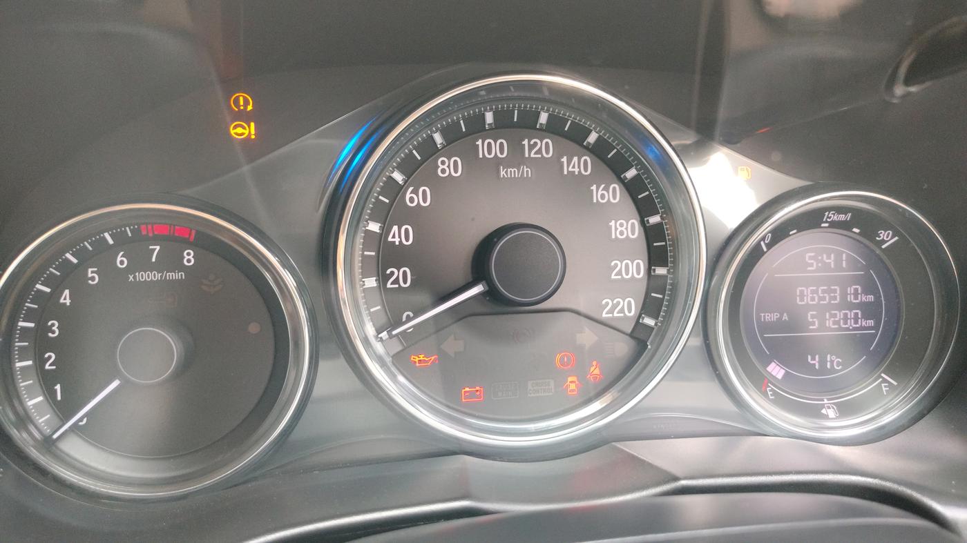 2018 Honda City 1.5L I-VTEC VX, Petrol, Manual, 65,310 km, Odometer Image