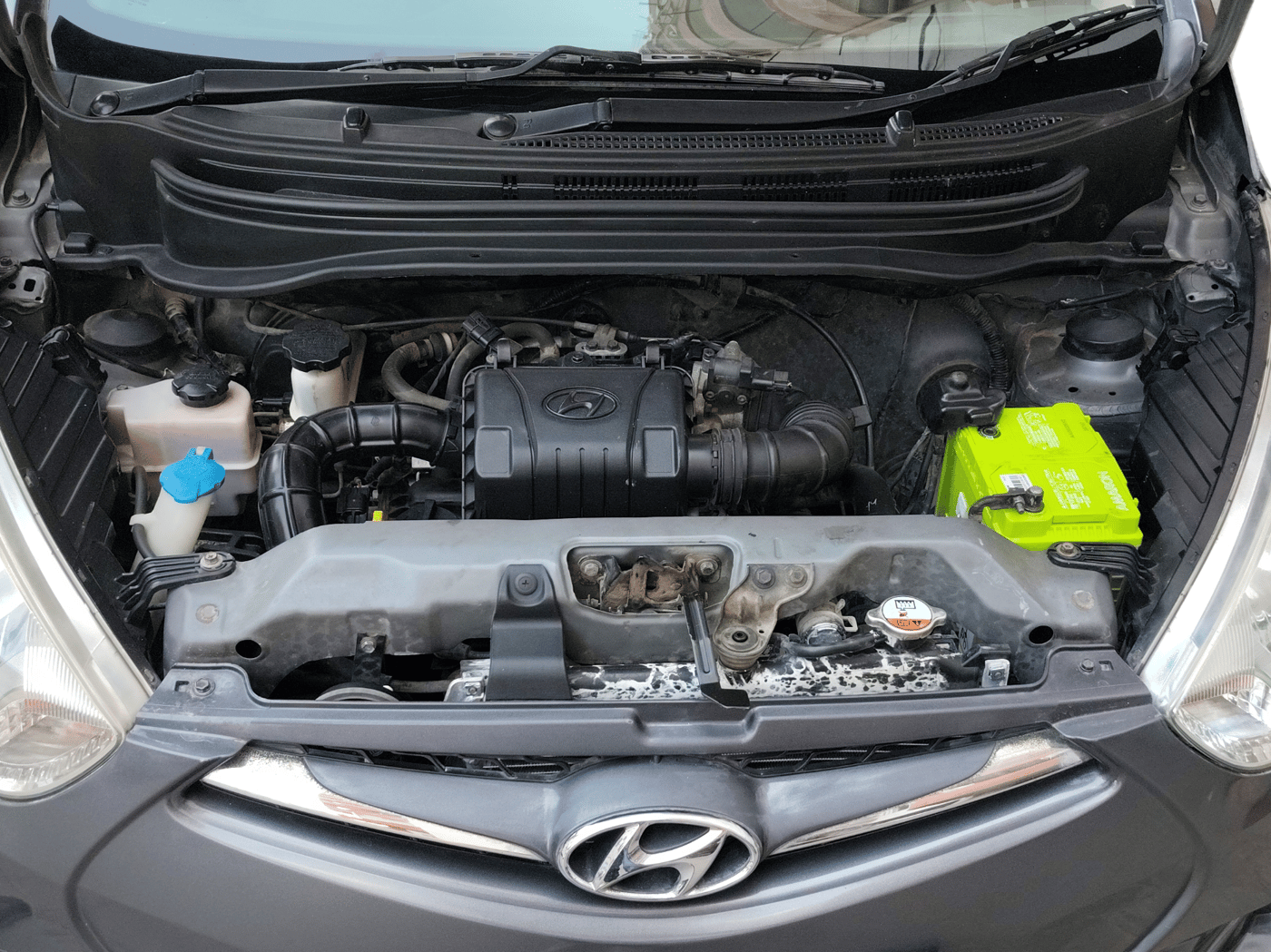 2016 Hyundai Eon 1.0 MAGNA +, Petrol, Manual, 59,254 km, Open Bonnet