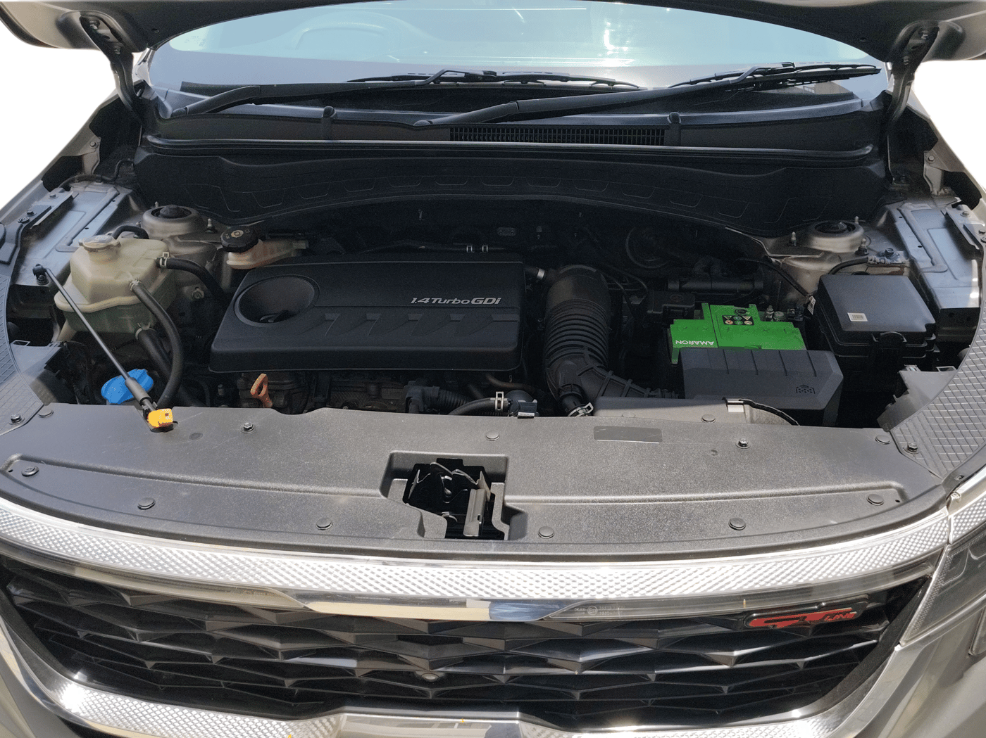 2020 KIA SELTOS GTX PLUS DCT 1.4 PETROL, Petrol, Automatic, 50,203 km, Open Bonnet