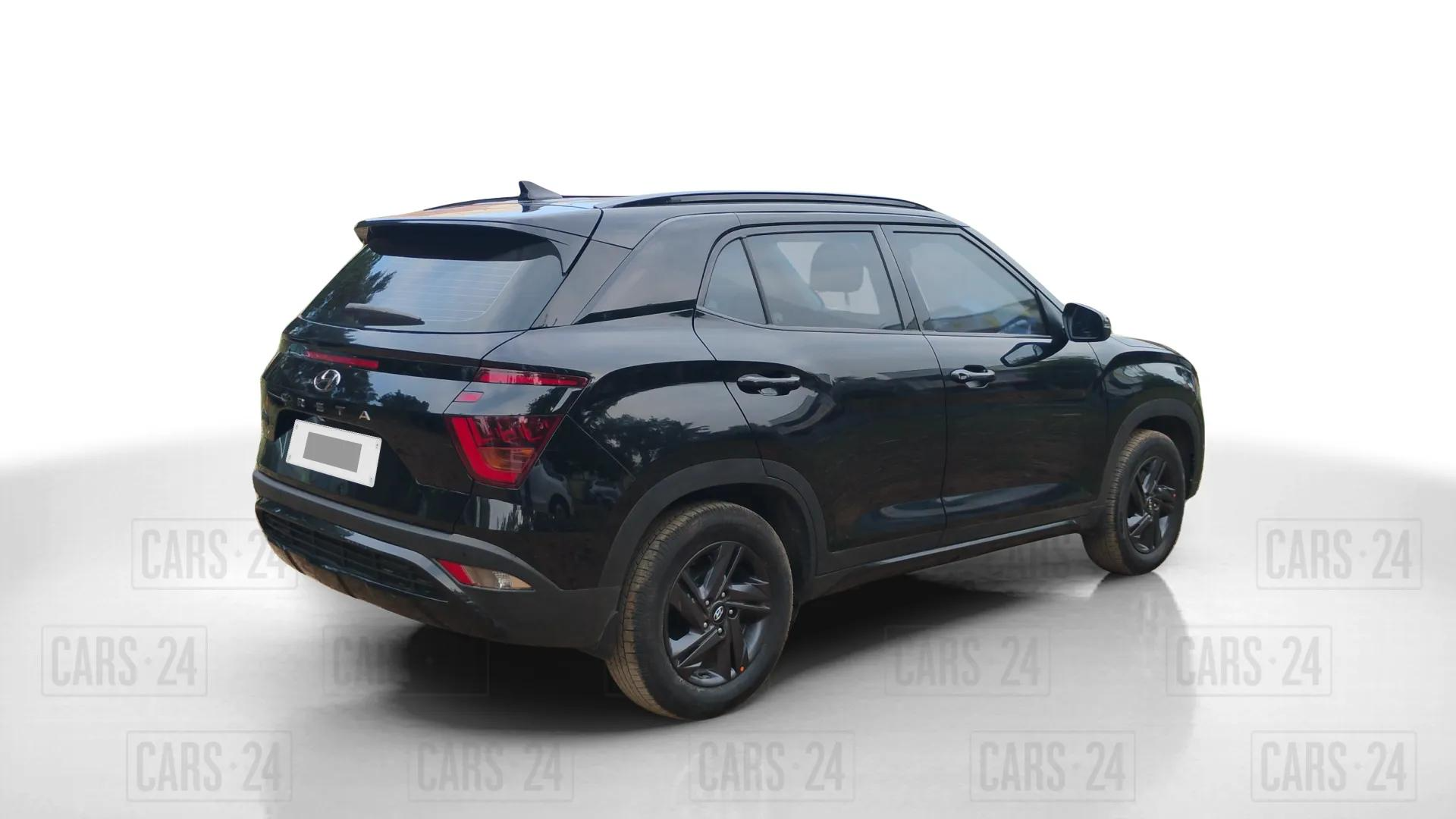 2022 Hyundai Creta S PLUS KNIGHT 1.5 DIESEL, Diesel, Manual, 74,000 km, Right Back Diagonal