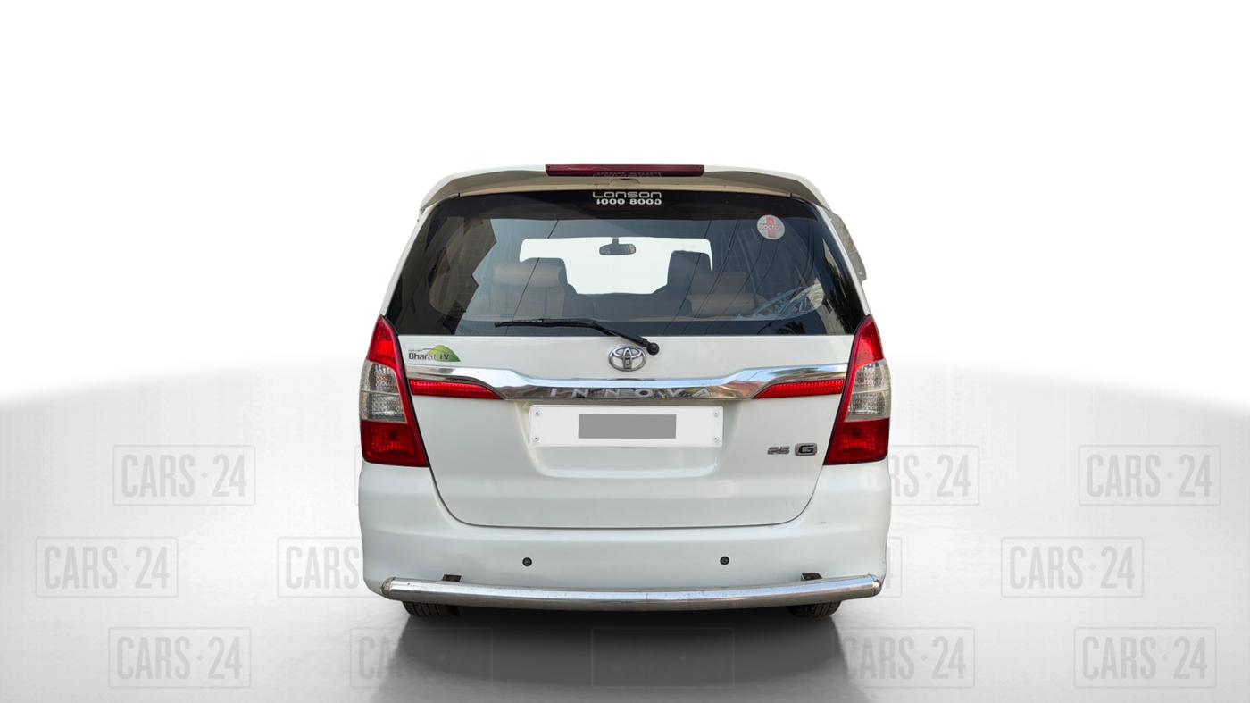 2016 Toyota Innova 2.5 G 8 STR, Diesel, Manual, 2,50,776 km, Back/Rear