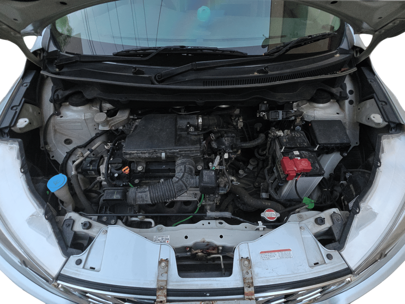 2022 Maruti Ertiga VXI SHVS, Petrol, Manual, 21,521 km, Open Bonnet