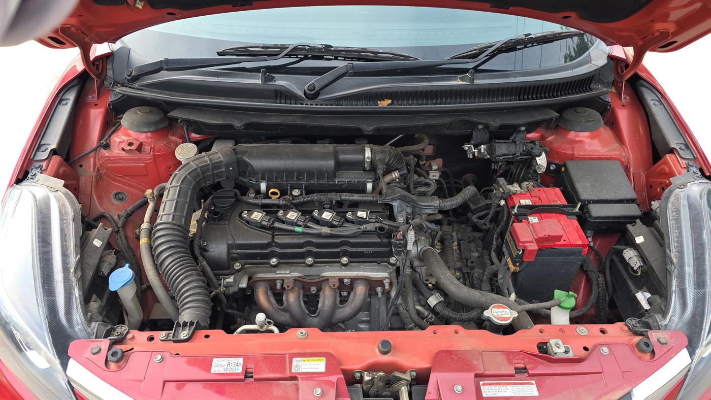2021 Toyota Glanza V CVT, Petrol, Automatic, 85,000 km, Open Bonnet
