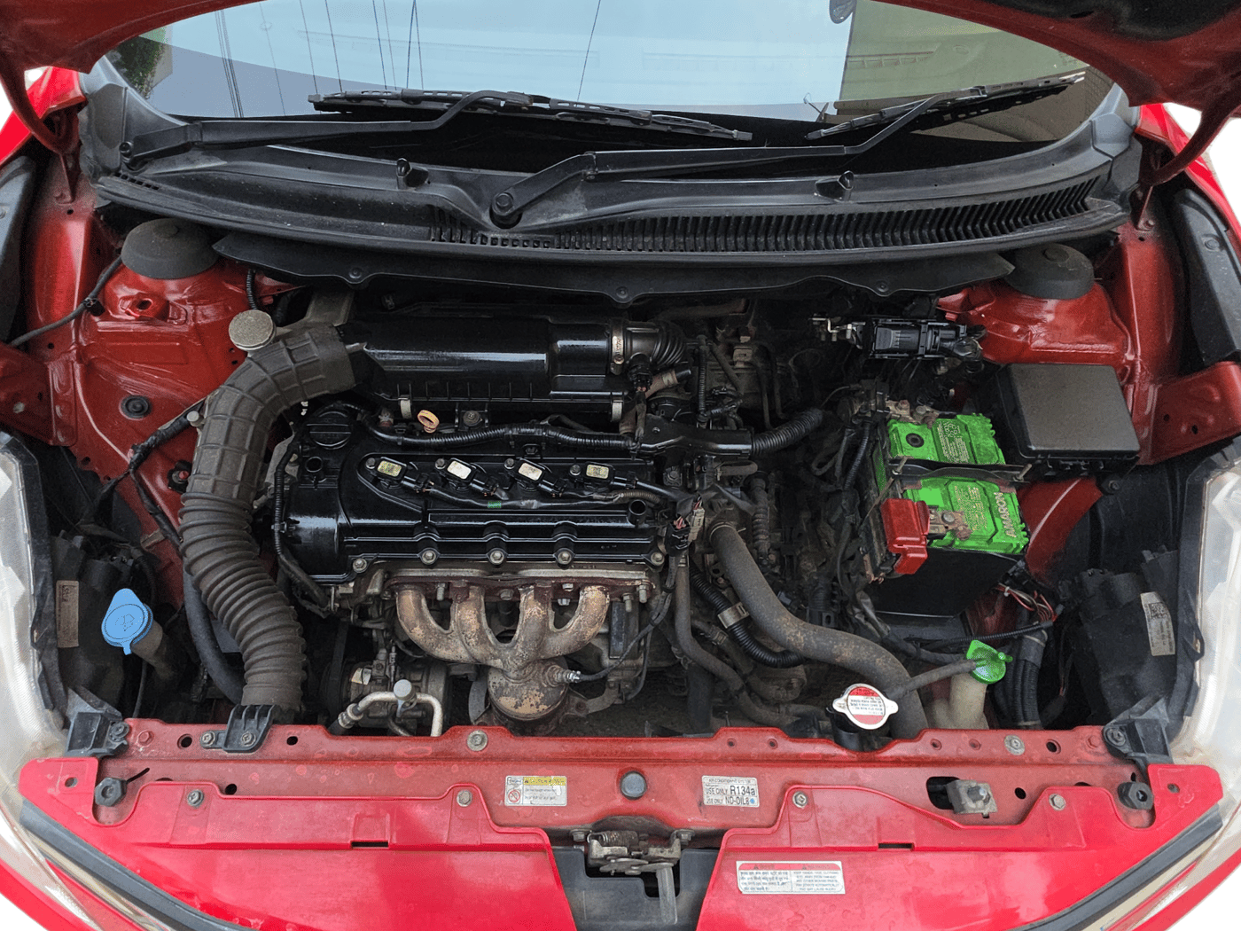 2018 Maruti Baleno DELTA CVT PETROL 1.2, Petrol, Automatic, 96,004 km, Open Bonnet