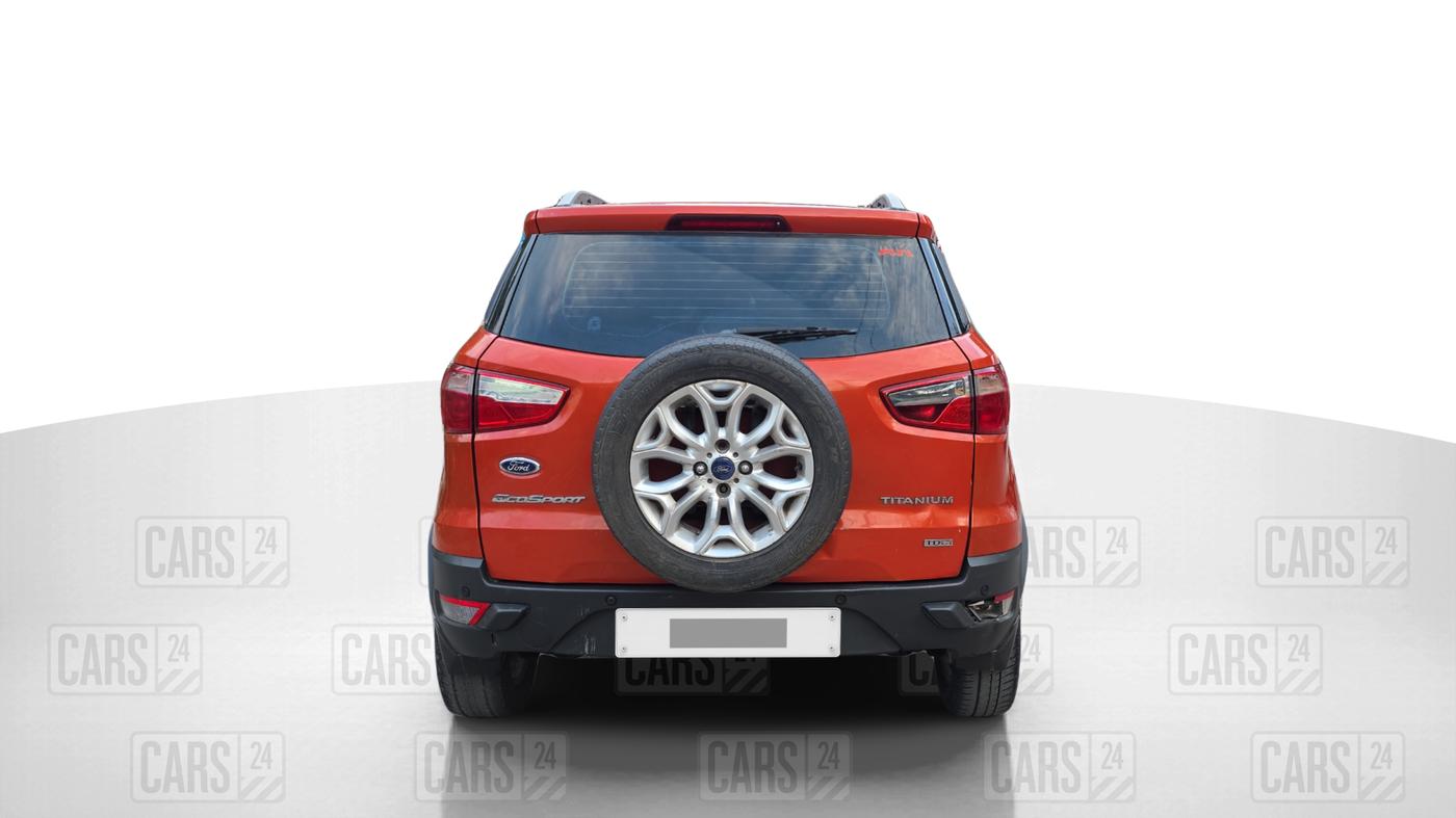 2014 Ford Ecosport TITANIUM 1.5L DIESEL, Diesel, Manual, 1,29,399 km, Back/Rear