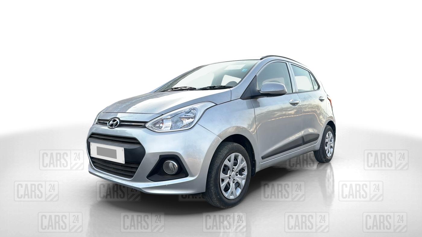 2015 Hyundai Grand i10 SPORTZ 1.2 KAPPA VTVT, Petrol, Manual, 53,000 km, Left Front Diagonal