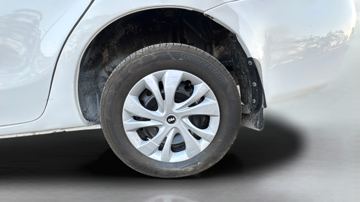 2012 Toyota Etios GD, Diesel, Manual, 71,170 km, Left Rear Wheel