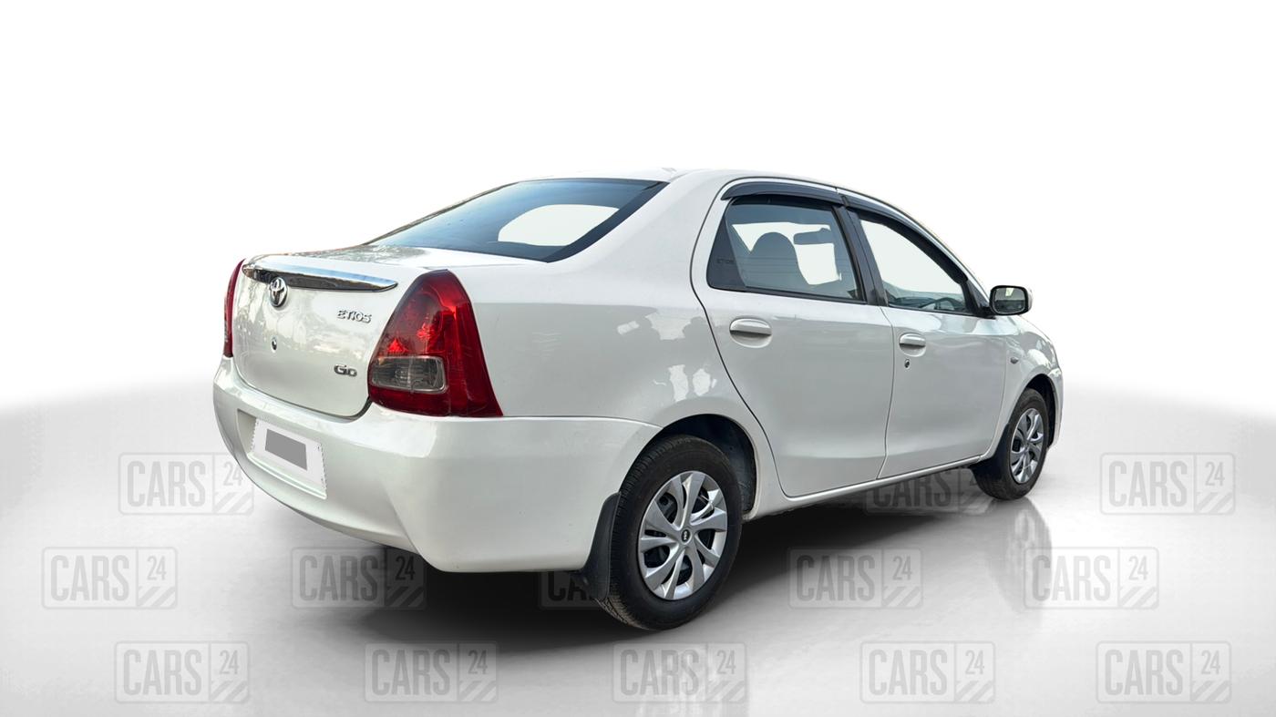 2012 Toyota Etios GD, Diesel, Manual, 71,170 km, Right Back Diagonal
