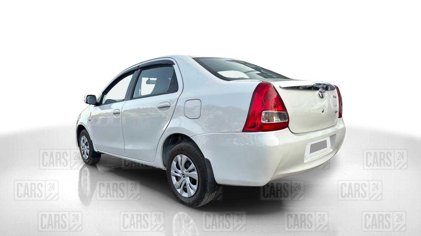 2012 Toyota Etios GD, Diesel, Manual, 71,170 km, Left Back Diagonal