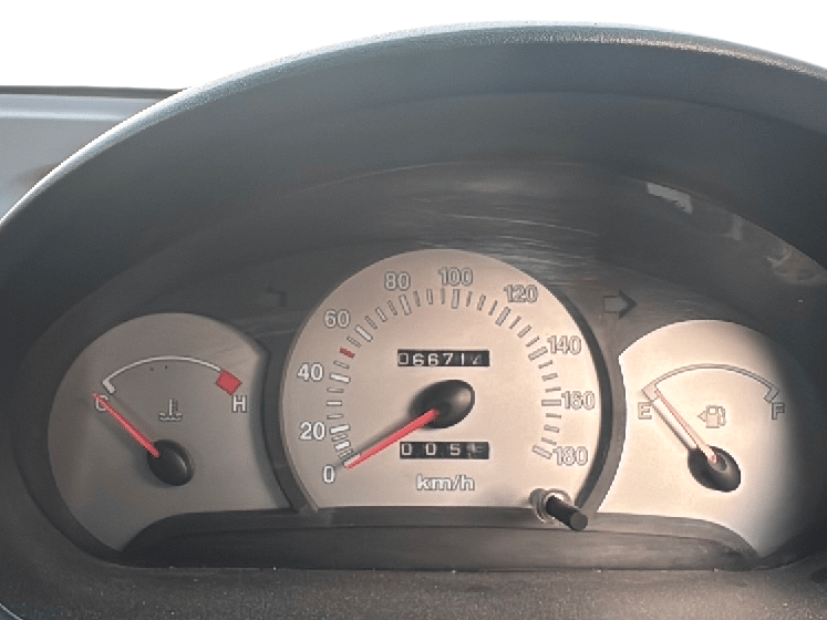 2012 Hyundai Santro Xing GL PLUS, Petrol, Manual, 61,000 km, Odometer Image