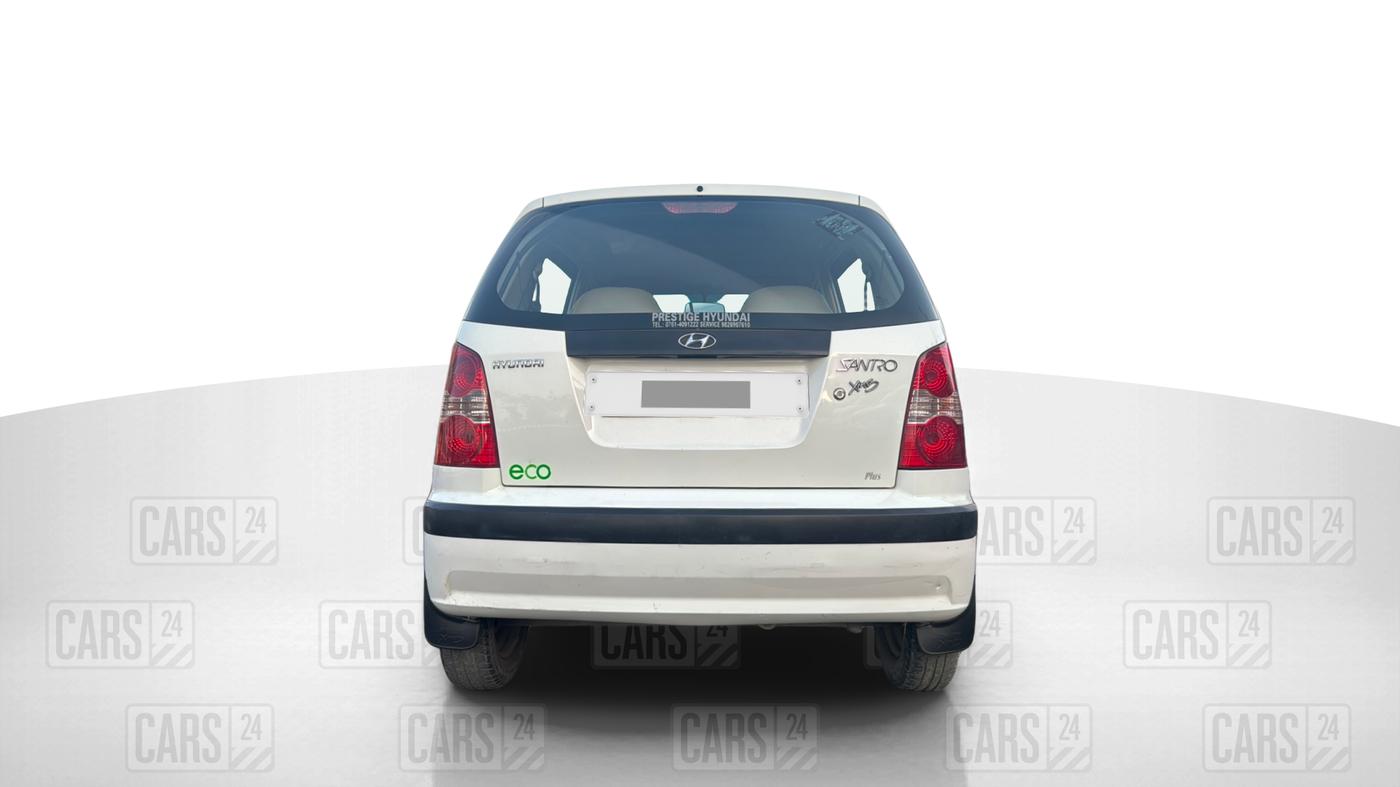 2012 Hyundai Santro Xing GL PLUS, Petrol, Manual, 61,000 km, Back/Rear