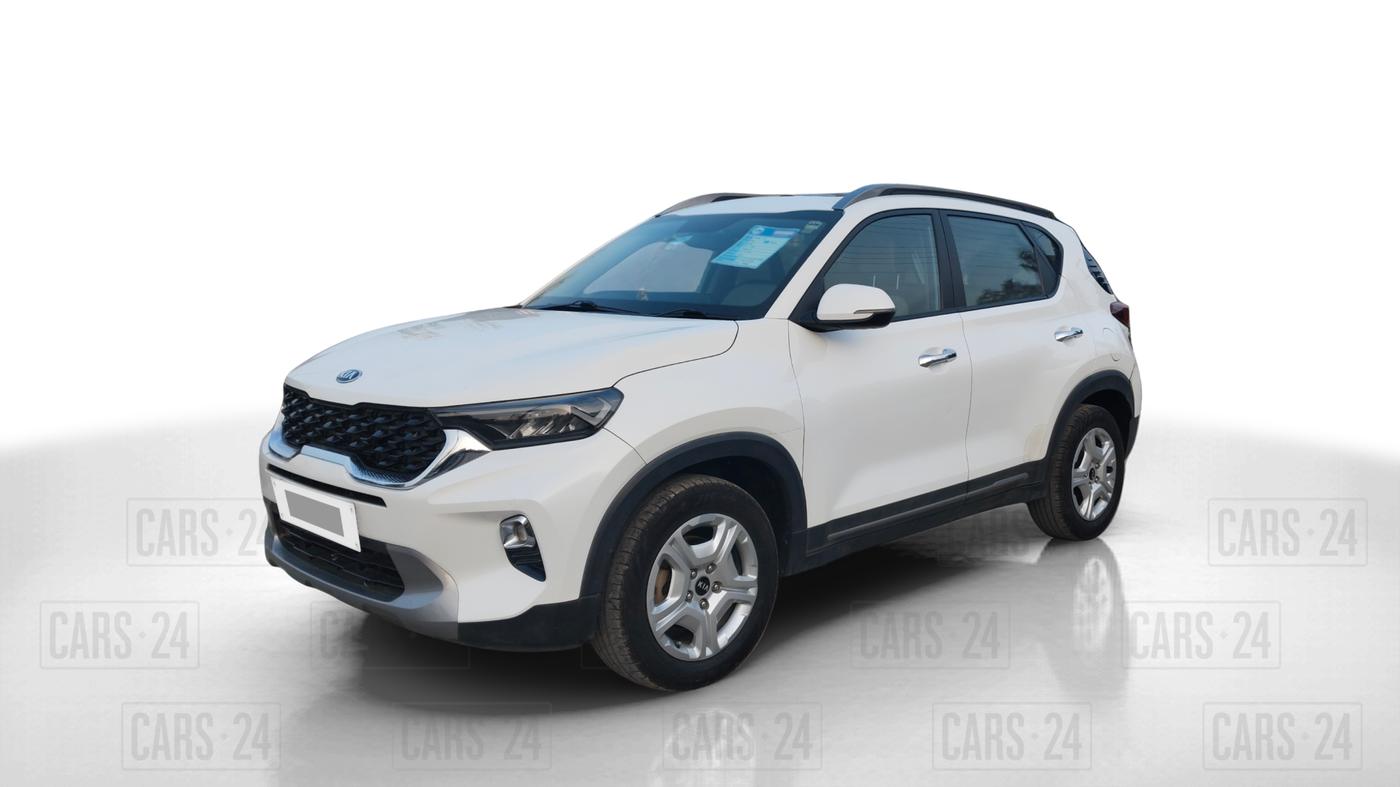 2021 KIA SONET HTX 1.5, Diesel, Manual, 1,27,000 km, Left Front Diagonal