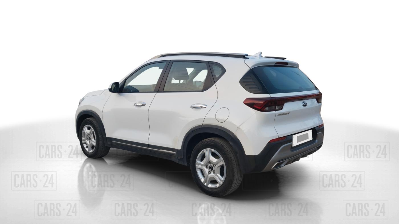 2021 KIA SONET HTX 1.5, Diesel, Manual, 1,27,000 km, Left Back Diagonal