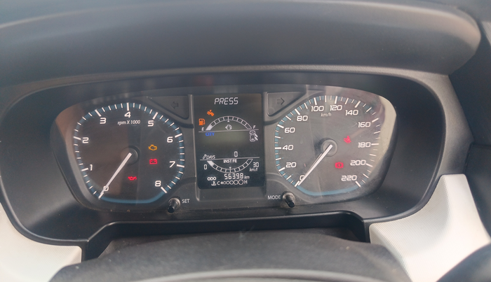 2021 Tata PUNCH ACCOMPLISHED MT, Petrol, Manual, 56,398 km, Odometer Image