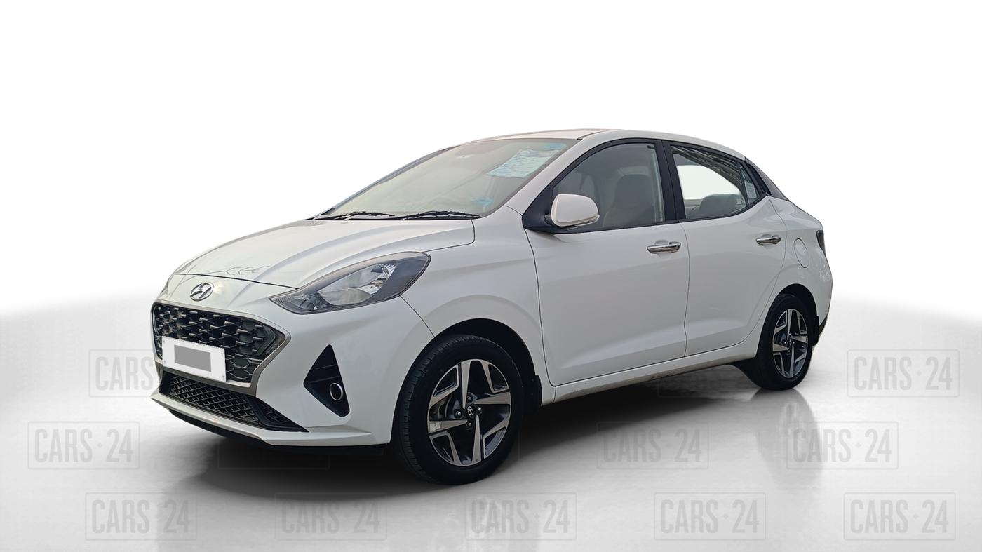 2021 Hyundai AURA SX 1.2, Petrol, Manual, 79,400 km, Left Front Diagonal