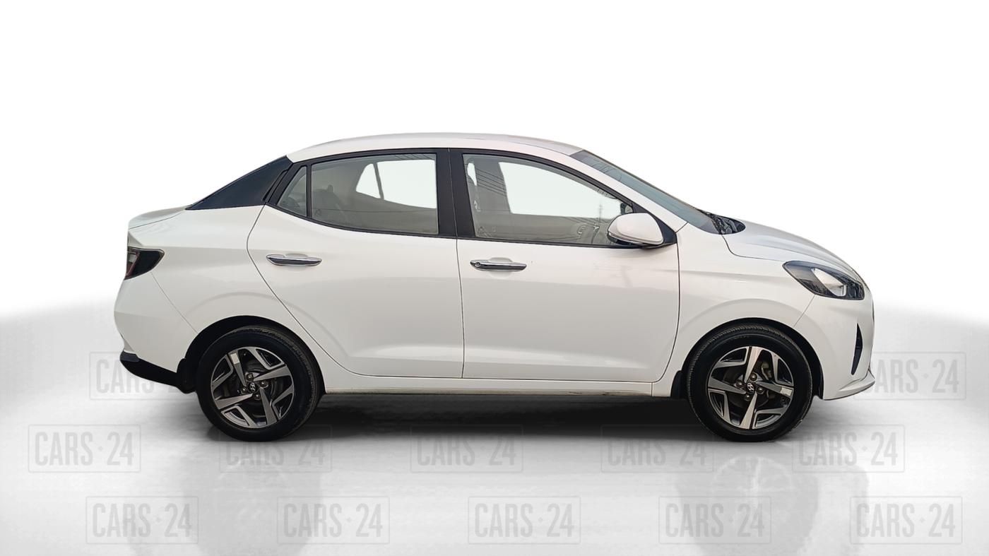 2021 Hyundai AURA SX 1.2, Petrol, Manual, 79,400 km, Right Side View