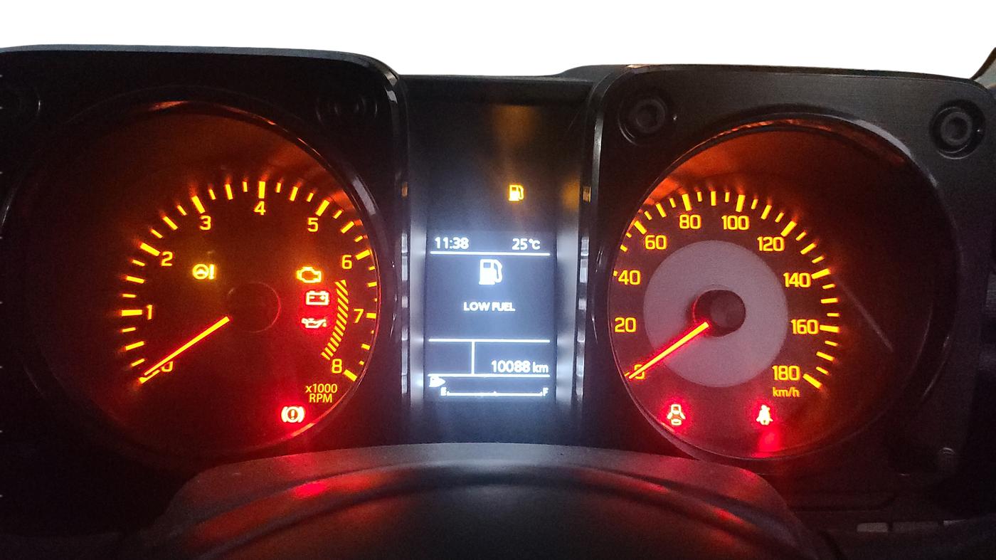 2023 Maruti JIMNY ZETA ALL GRIP PRO , Petrol, Manual, 10,088 km, Odometer Image