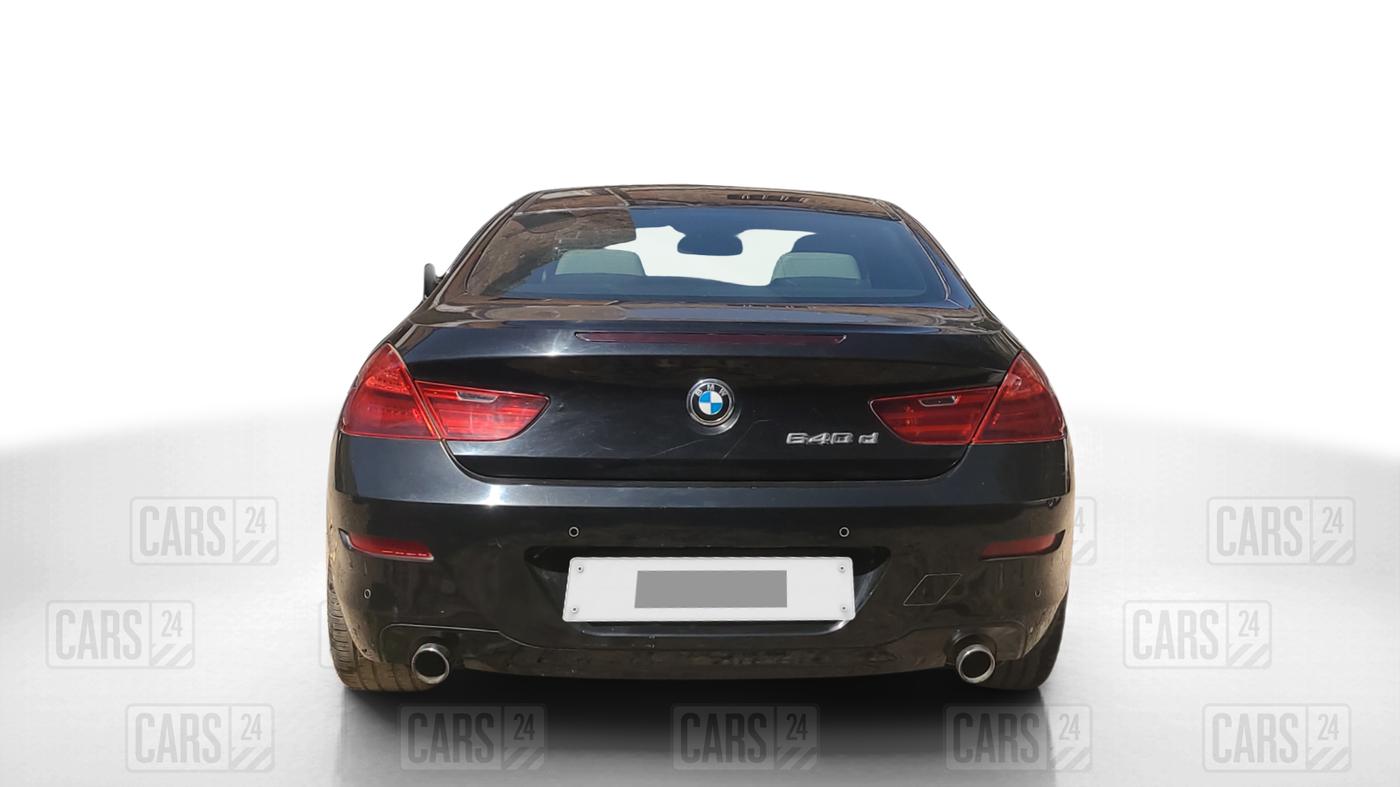 2013 BMW 6 Series 640D CONVERTIBLE, Diesel, Automatic, 59,732 km, Back/Rear