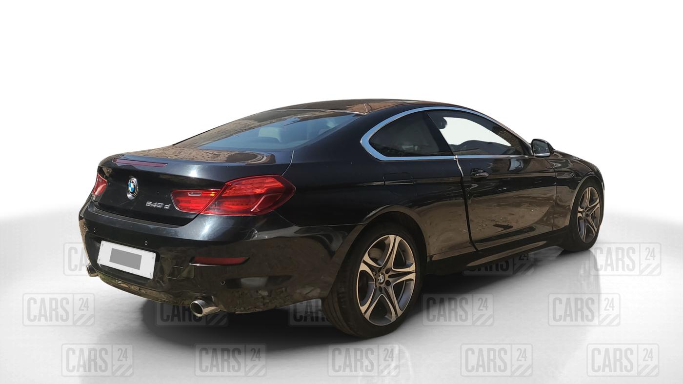 2013 BMW 6 Series 640D CONVERTIBLE, Diesel, Automatic, 59,732 km, Right Back Diagonal