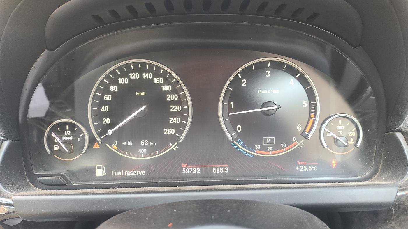 2013 BMW 6 Series 640D CONVERTIBLE, Diesel, Automatic, 59,732 km, Odometer Image
