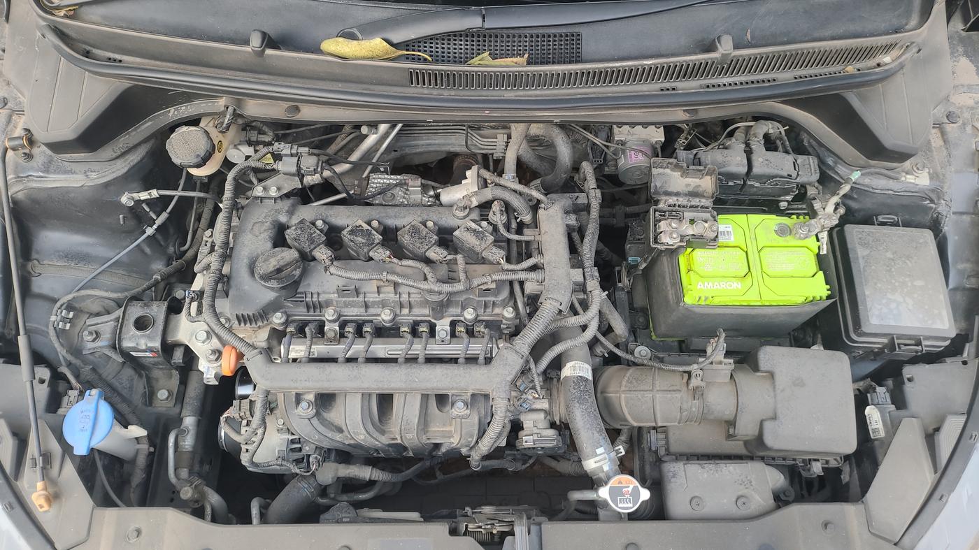 2022 Hyundai NEW I20 MAGNA 1.2 MT, Petrol, Manual, 11,546 km, Open Bonnet