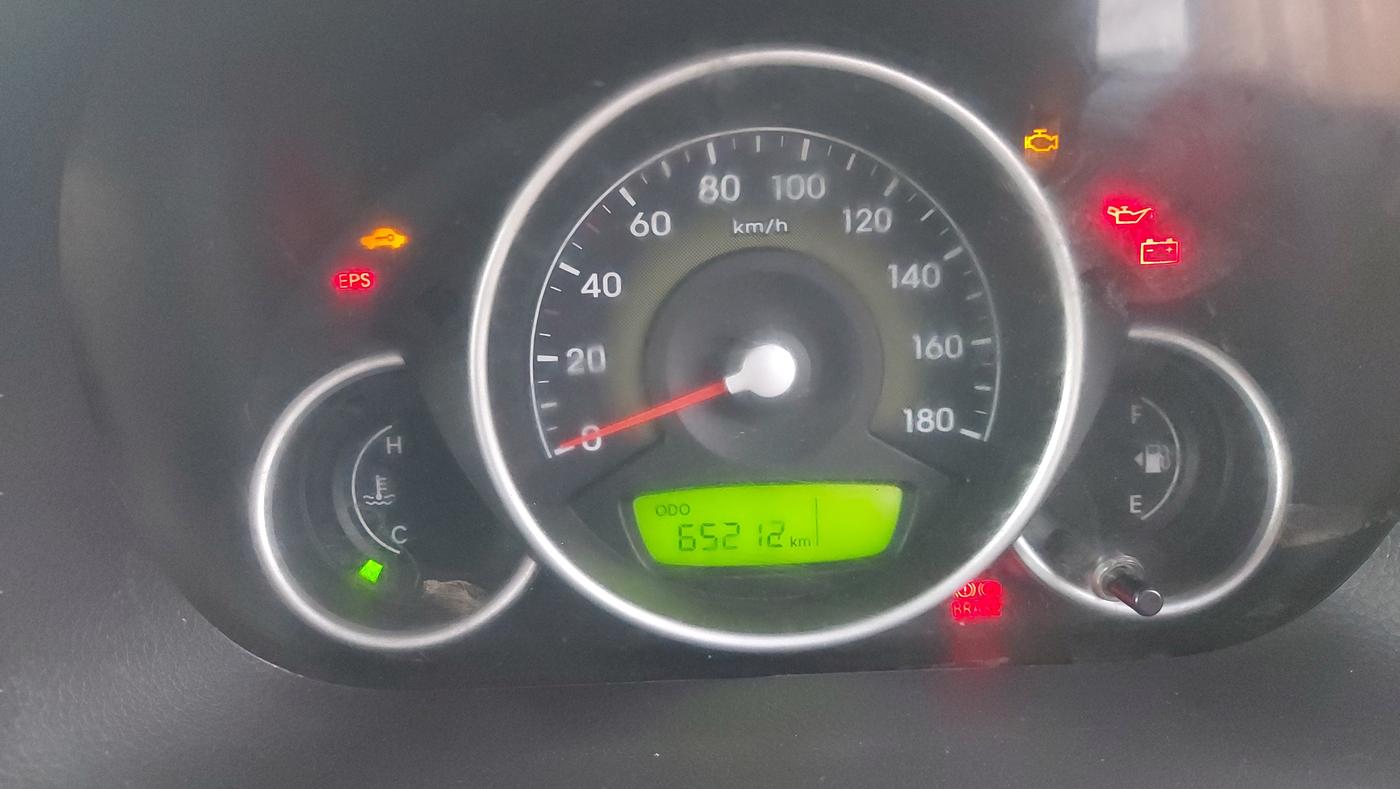 2013 Hyundai Eon MAGNA +, Petrol, Manual, 65,212 km, Odometer Image