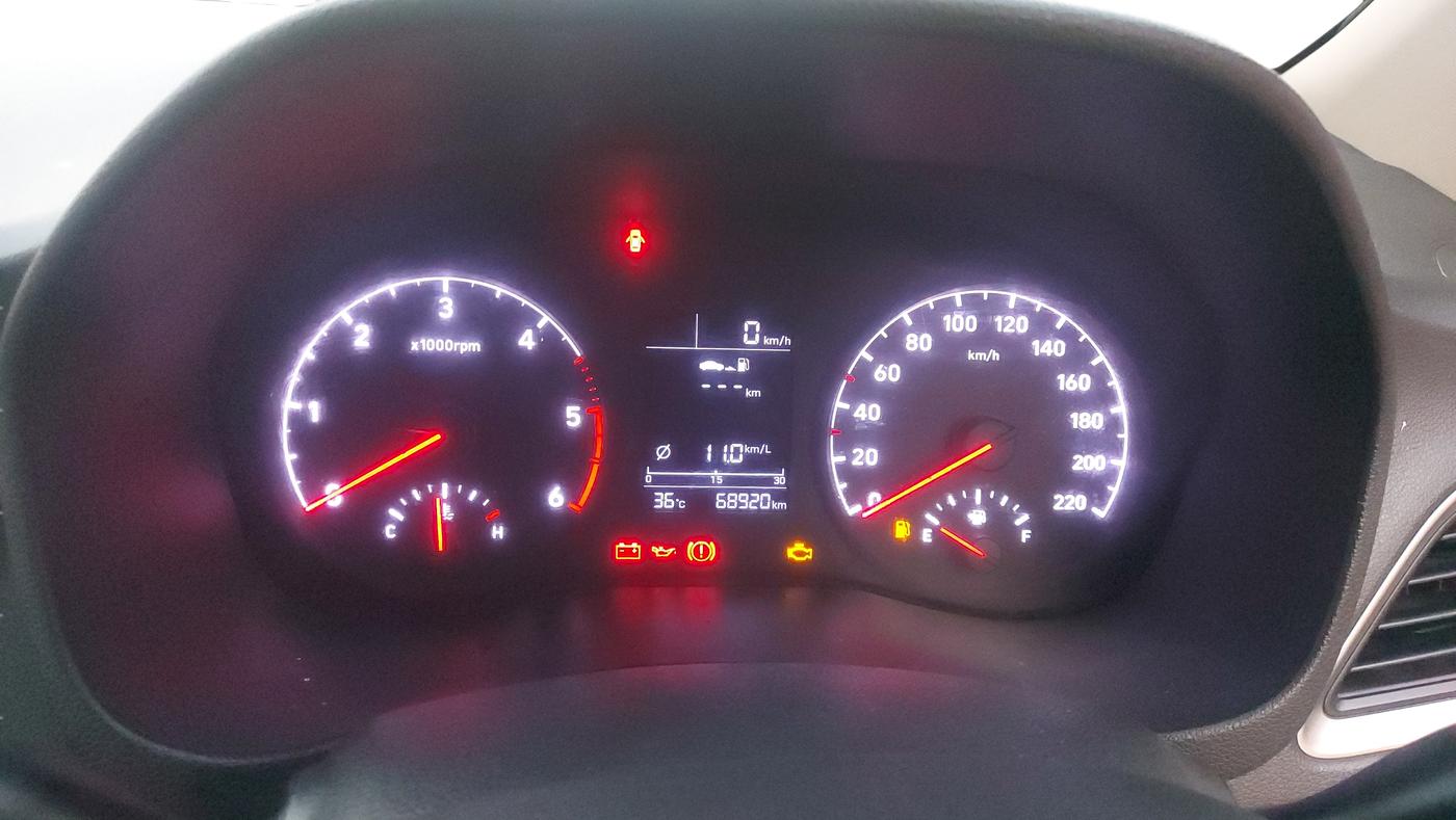 2019 Hyundai Verna 1.4 EX CRDI, Diesel, Manual, 68,921 km, Odometer Image