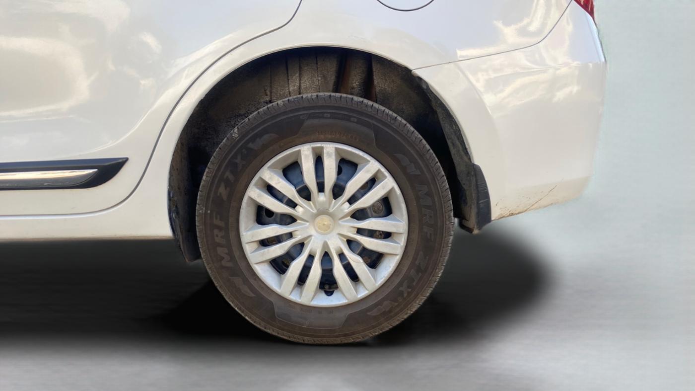 2017 Maruti Dzire VDI, Diesel, Manual, 67,791 km, Left Rear Wheel
