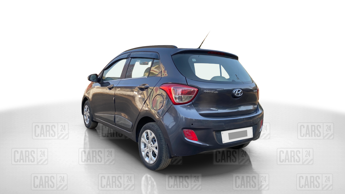 2015 Hyundai Grand i10 SPORTZ 1.2 KAPPA VTVT, Petrol, Manual, 54,762 km, Left Back Diagonal