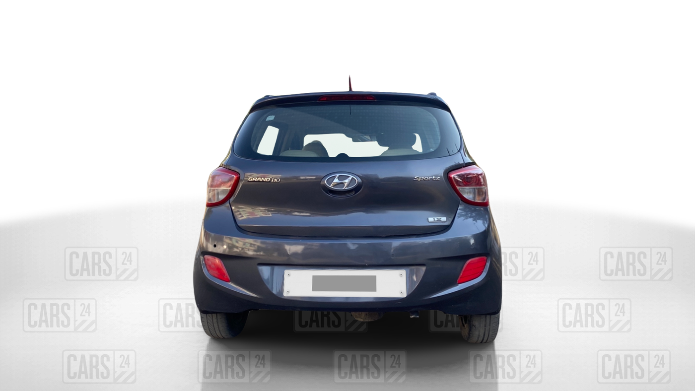 2015 Hyundai Grand i10 SPORTZ 1.2 KAPPA VTVT, Petrol, Manual, 54,762 km, Back/Rear
