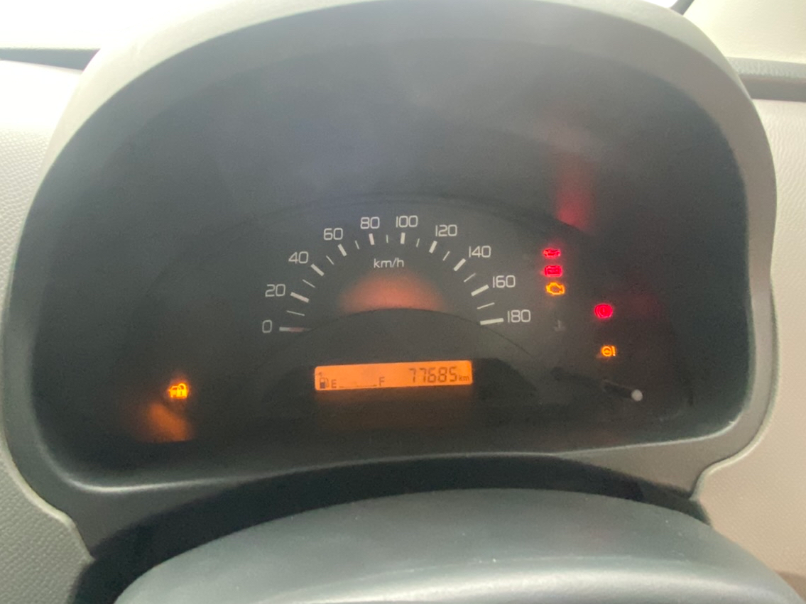 2010 Maruti Wagon R 1.0 LXI, Petrol, Manual, 77,000 km, Odometer Image