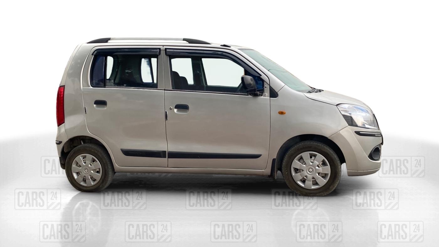 2010 Maruti Wagon R 1.0 LXI, Petrol, Manual, 77,000 km, Right Side View