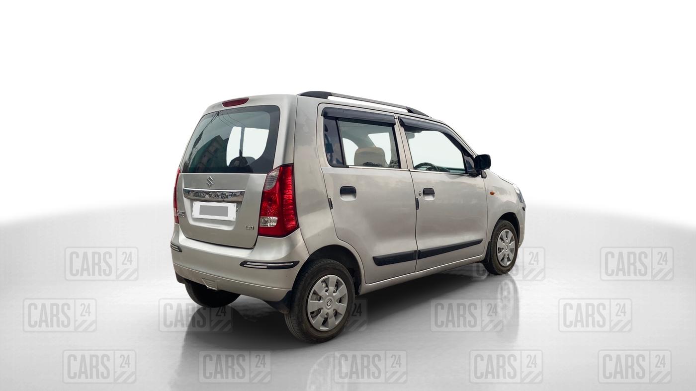 2010 Maruti Wagon R 1.0 LXI, Petrol, Manual, 77,000 km, Right Back Diagonal