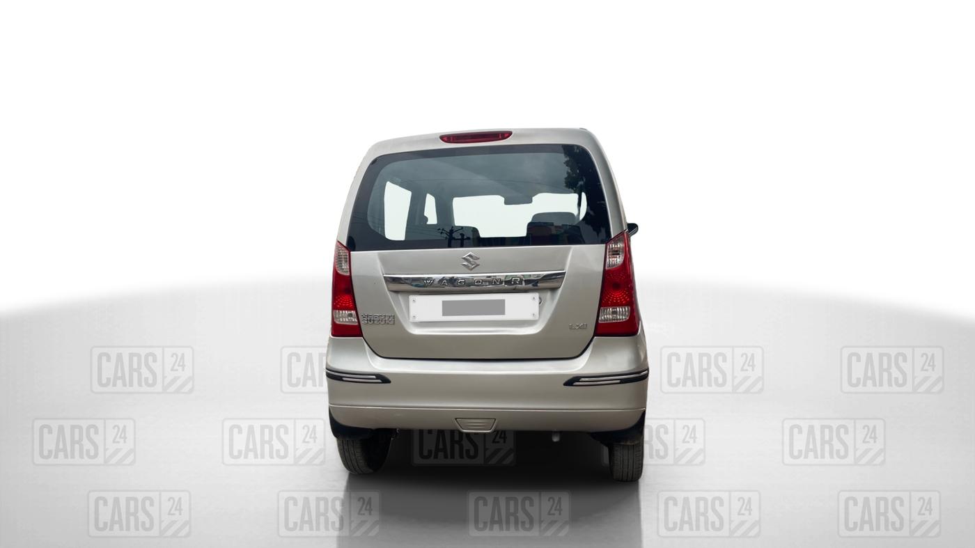 2010 Maruti Wagon R 1.0 LXI, Petrol, Manual, 77,000 km, Back/Rear