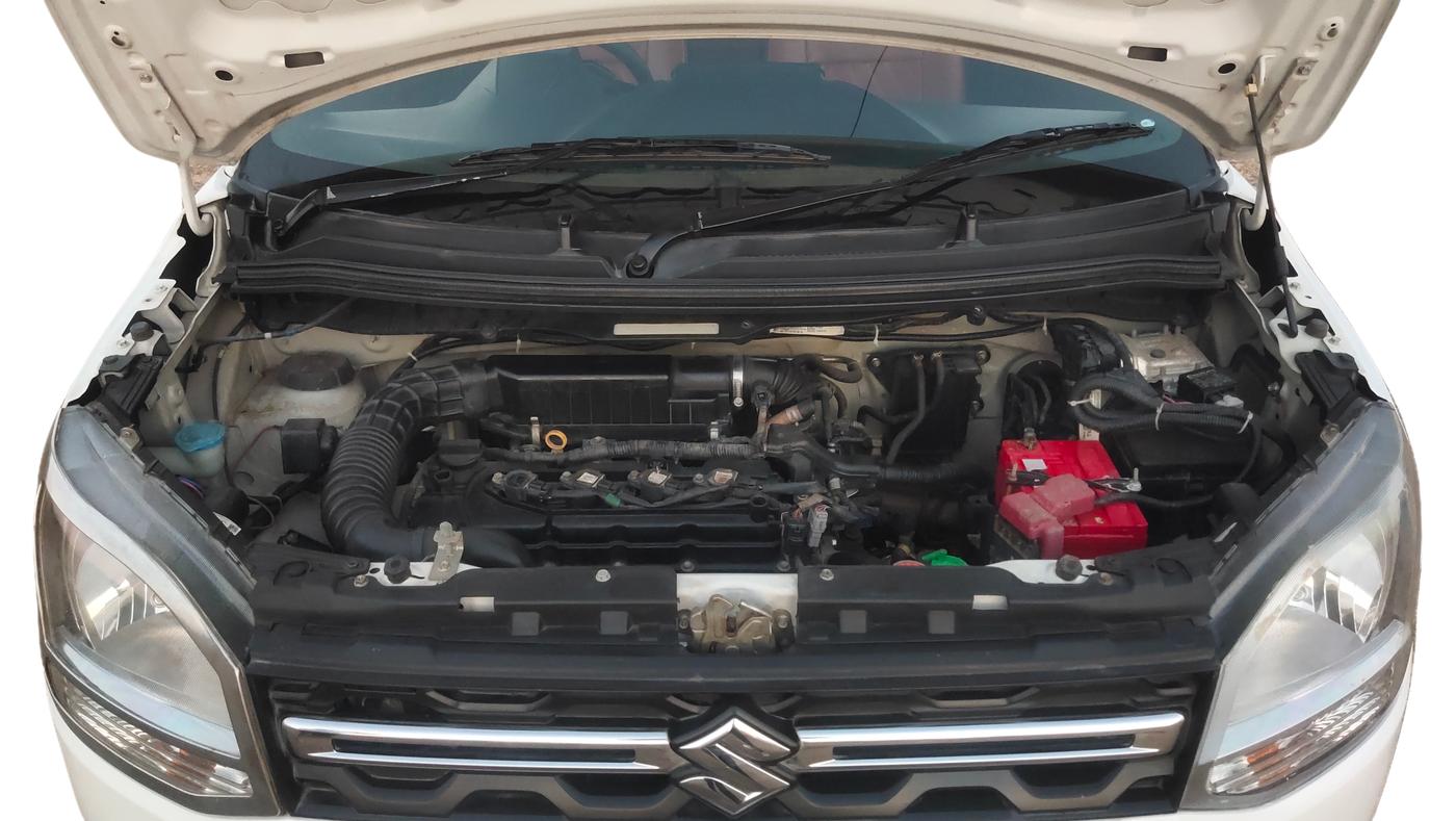 2019 Maruti New Wagon-R ZXI 1.2, Petrol, Manual, 68,124 km, Open Bonnet