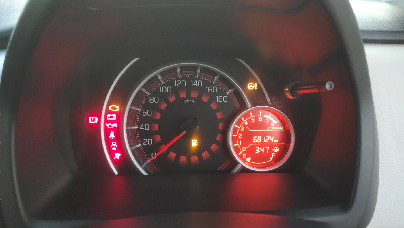 2019 Maruti New Wagon-R ZXI 1.2, Petrol, Manual, 68,124 km, Odometer Image