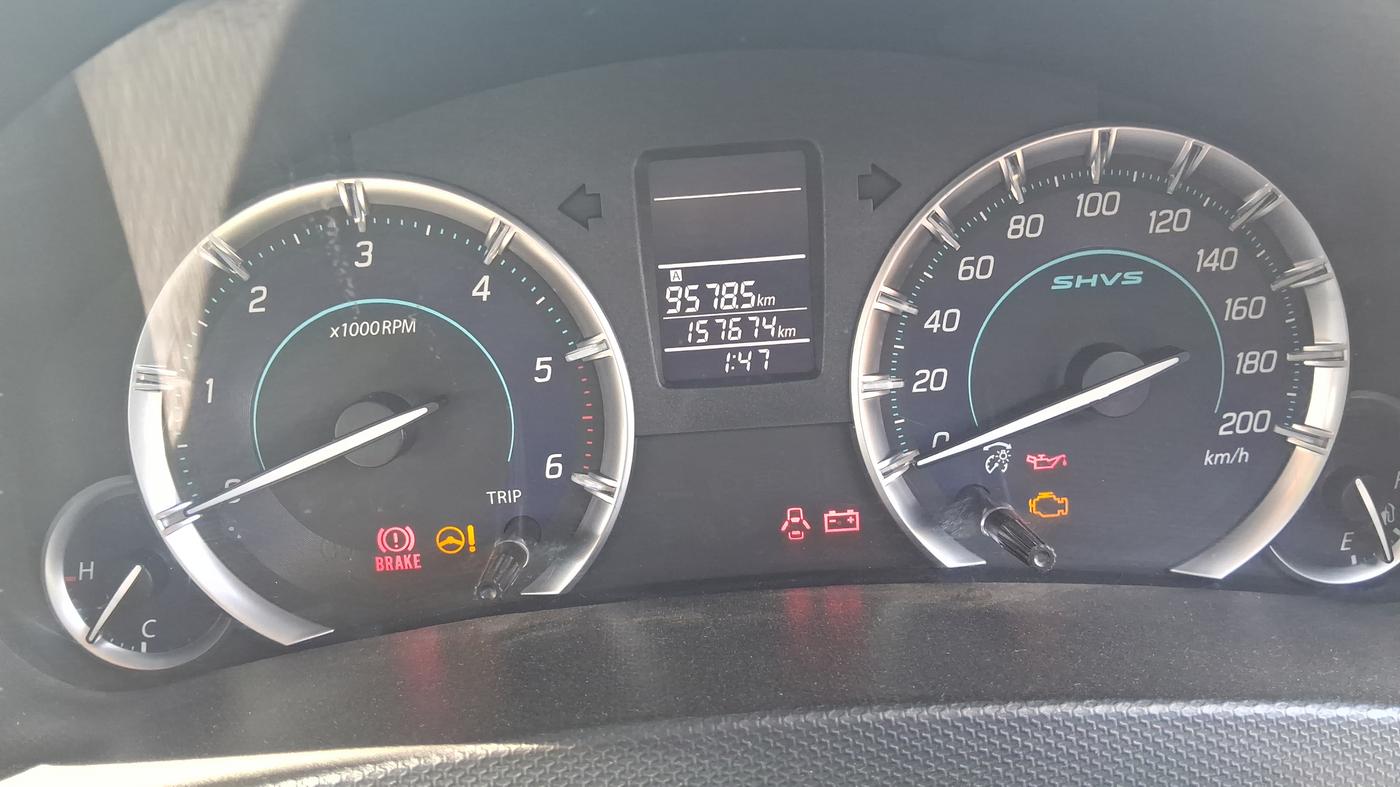 2017 Maruti Ertiga VDI ABS, Diesel, Manual, 1,57,674 km, Odometer Image