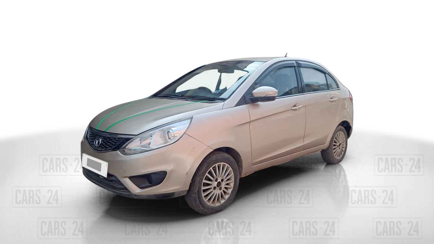 2014 Tata Zest XM 90PS DIESEL, Diesel, Manual, 82,431 km, Left Front Diagonal