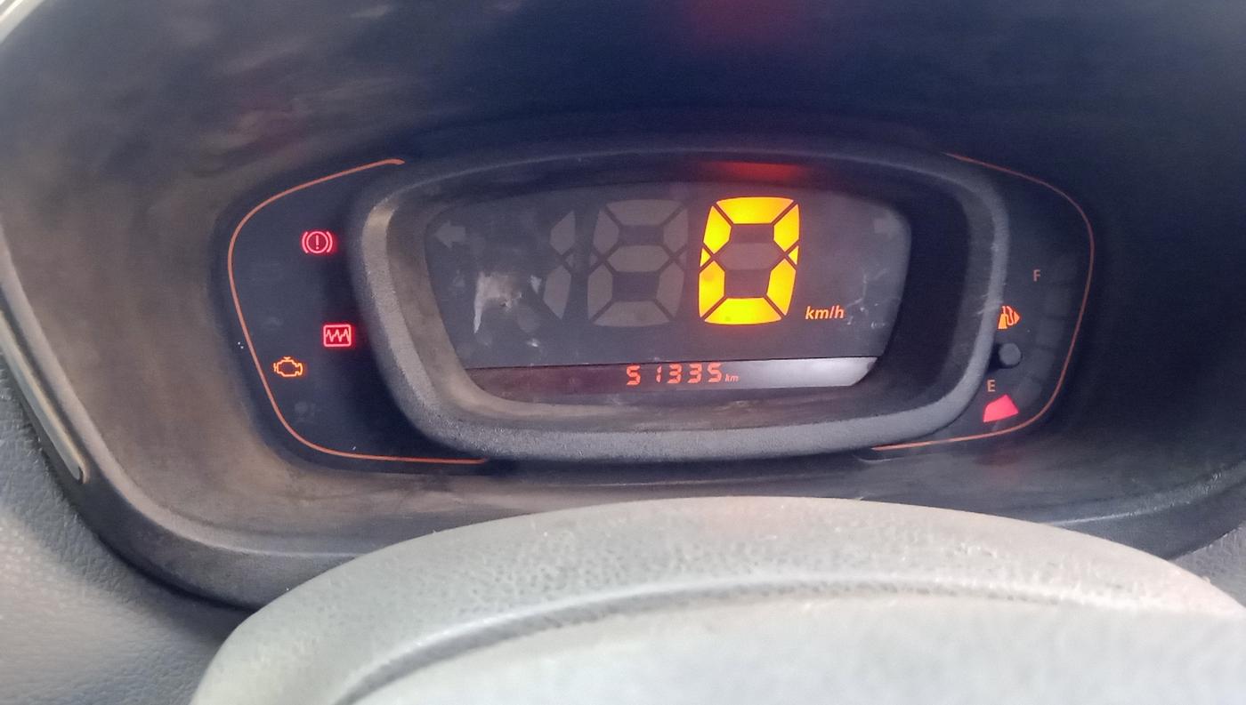 2015 Renault Kwid RXL 1.0 EDITION, Petrol, Manual, 51,335 km, Odometer Image