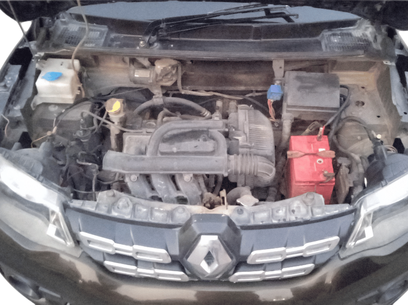 2017 Renault Kwid RXT 1.0 (O), Petrol, Manual, 78,962 km, Open Bonnet